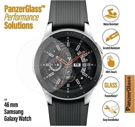 Mbrojtës ekrani PanzerGlass për Samsung Galaxy Watch 46 mm, transparent