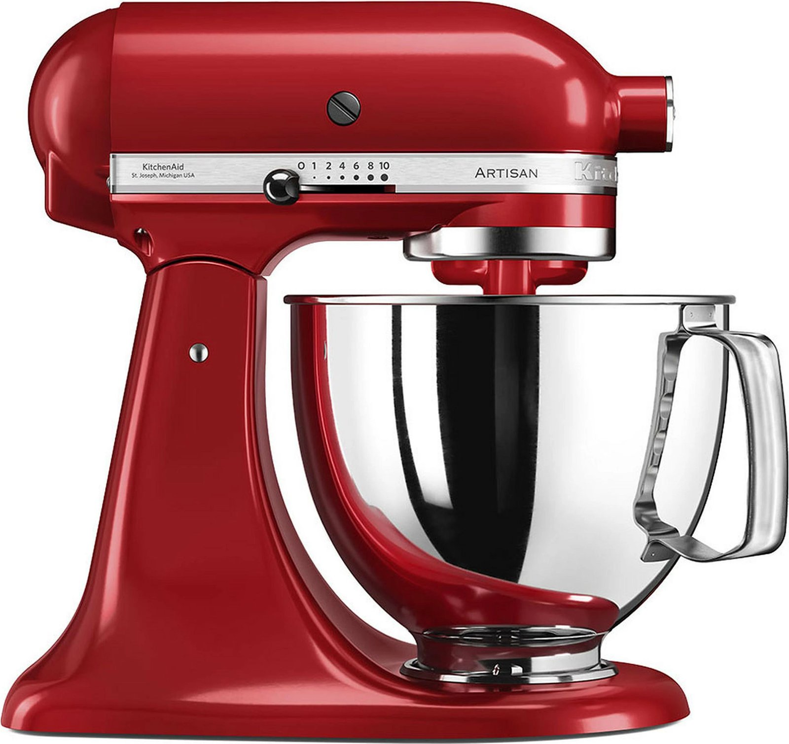 Mikser kuzhine KitchenAid Artisan 5KSM150PSEMC 300W, e kuqe