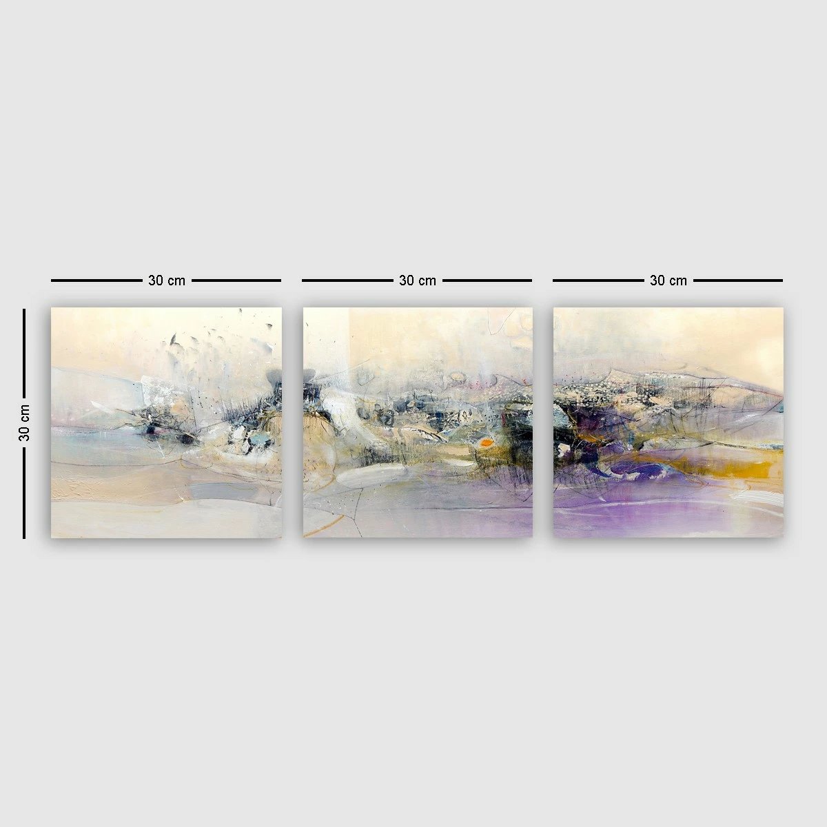 Pikturë dekorative në kanavacë (3 copë), Wallity, PRC7449491050