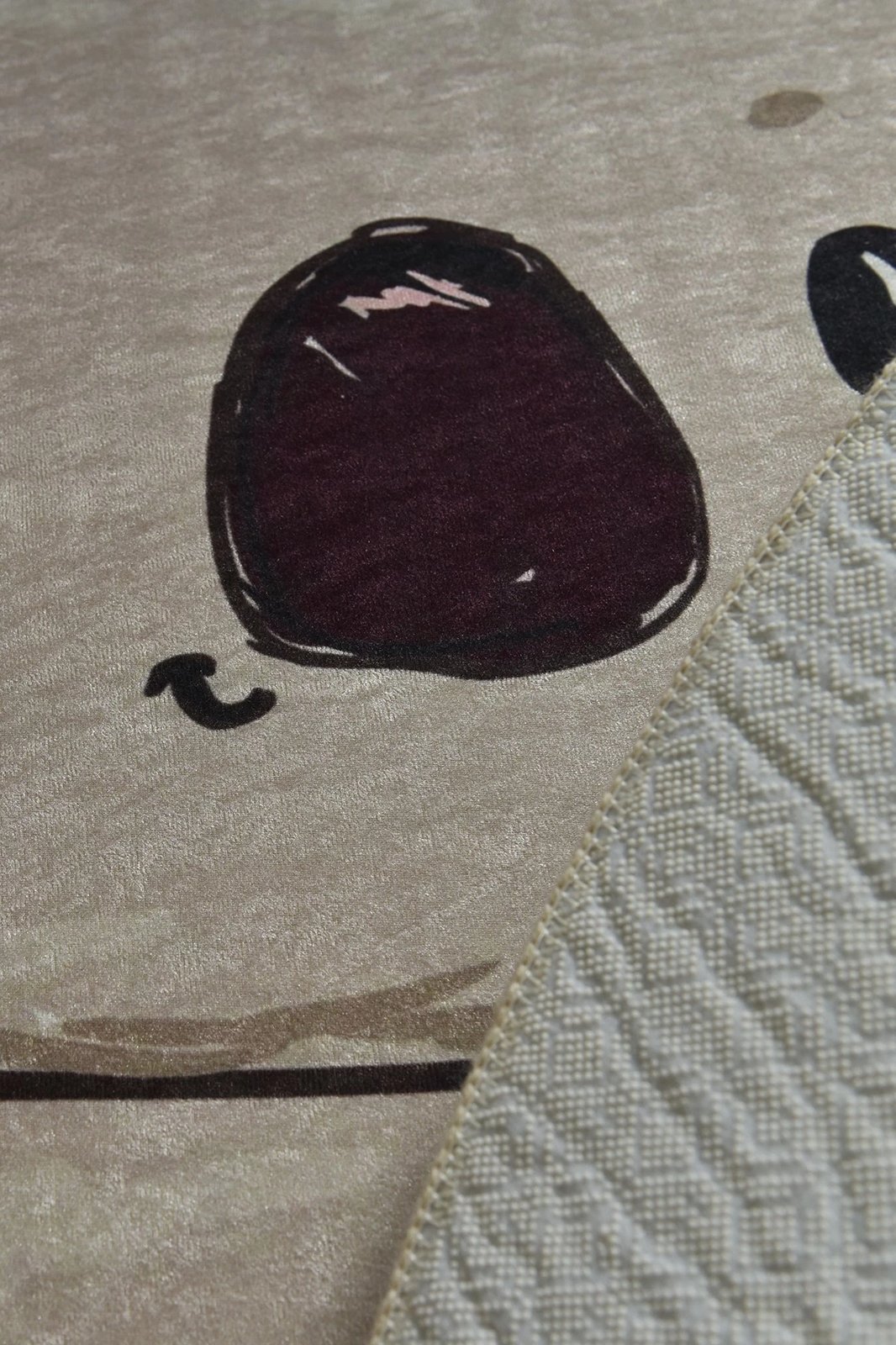 Qilim korridori formë koale, shumëngjyrësh, 80x100cm, Conceptum Hypnose