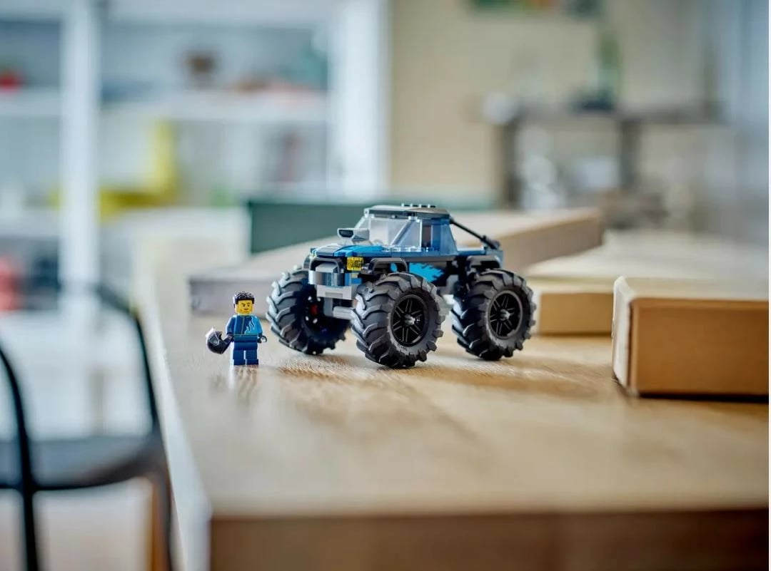 Set LEGO City Monster Truck 60402, 148 pjesë, Blu