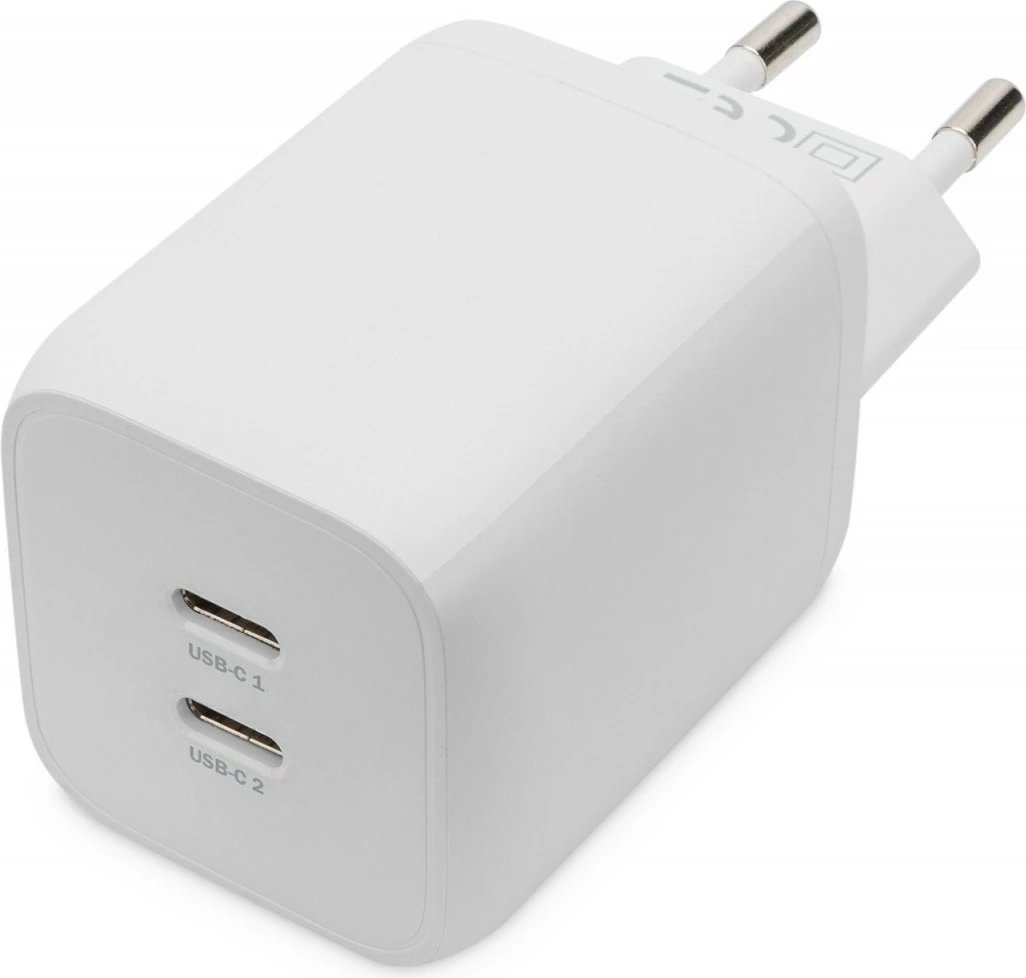 Karikues rrjeti Digitus DA-10063, 2x USB-C PD 3.0, 65W, Bardhë