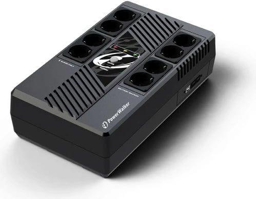 UPS PowerWalker VI 800 MS FR, 800 VA, 480 W, 8 dalje AC, E zezë