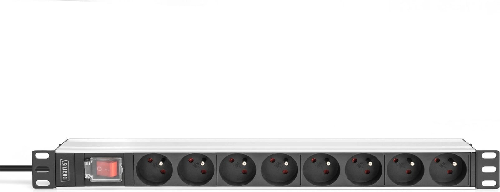 PDU Digitus 1U 8xCEE7/5, 230V/16A, zi