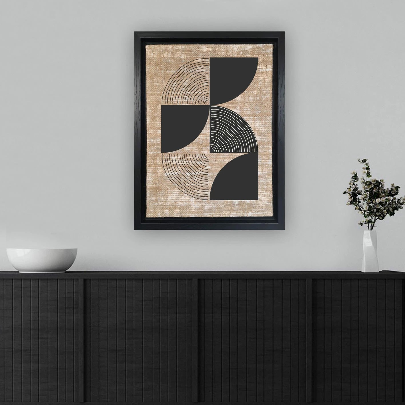 Pikturë dekorative në kanavacë, shumëngjyrëshe, Wallity, LSJ21801623601, 46x66cm