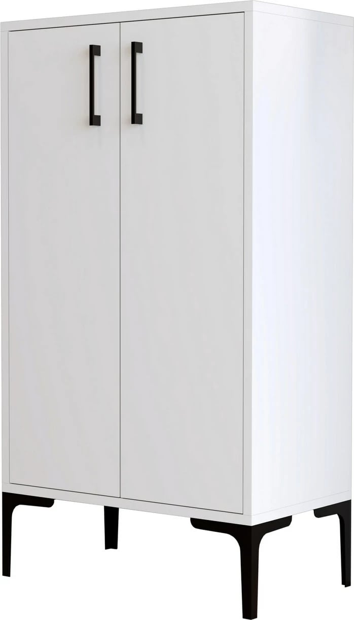 Dollap këpucësh Hanah Home, Prag, i bardhë