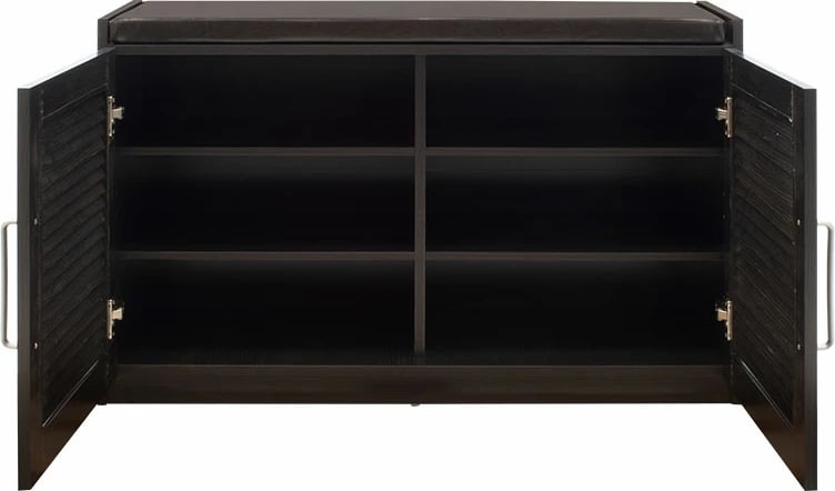 Kabinet këpucësh me karrige Crispy 9 palë wenge 94x34.5x60cm