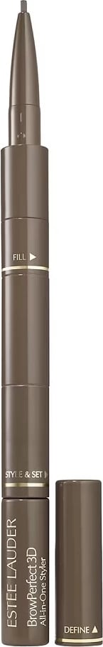 Laps për vetulla 3-në-1 Estée Lauder BrowPerfect 3D All-in-One Styler për femra 06 Light Brunette 2.07g