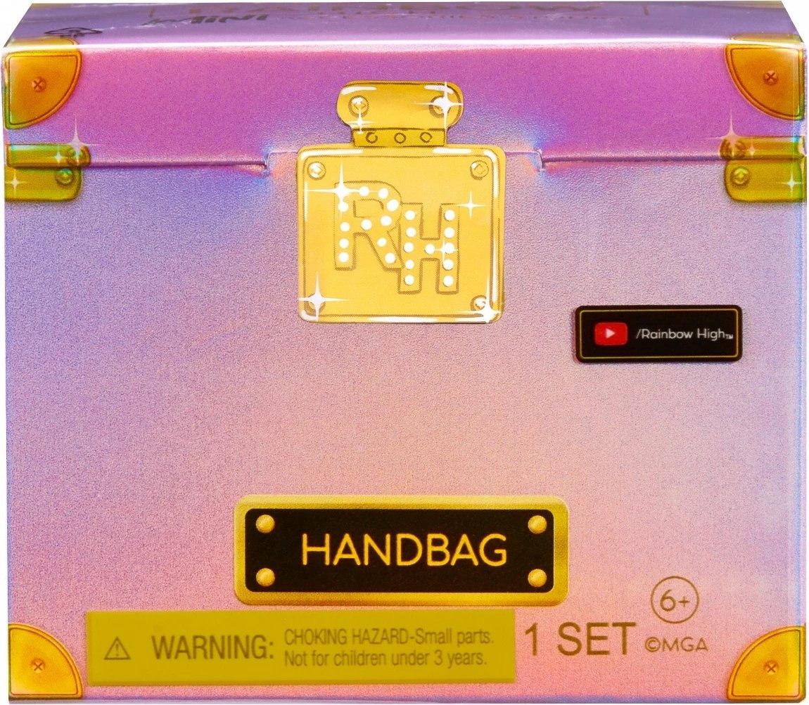 Set çanta aksesorësh Rainbow High Accessories Studio Series 1, për kukulla, Mix Set çanta aksesorësh Rainbow High Accessories Studio Series 1, për kukulla, Mix
