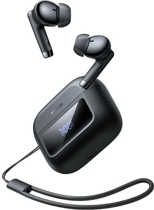 Kufje TWS Mcdodo B04 Series HP-3290, Bluetooth 5.3, Ekran LED, IPX4, të zeza