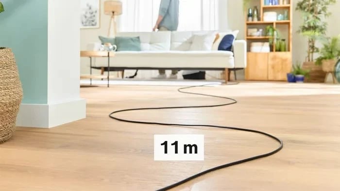 Fshesë me korent Bosch Serie 4 BGB41HYG1H, 600 W, me qese, e bardhë