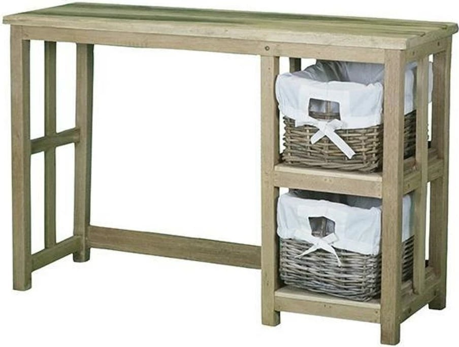 Tavolinë Nextdeco Tribeca, dru teak, 120x40x80cm