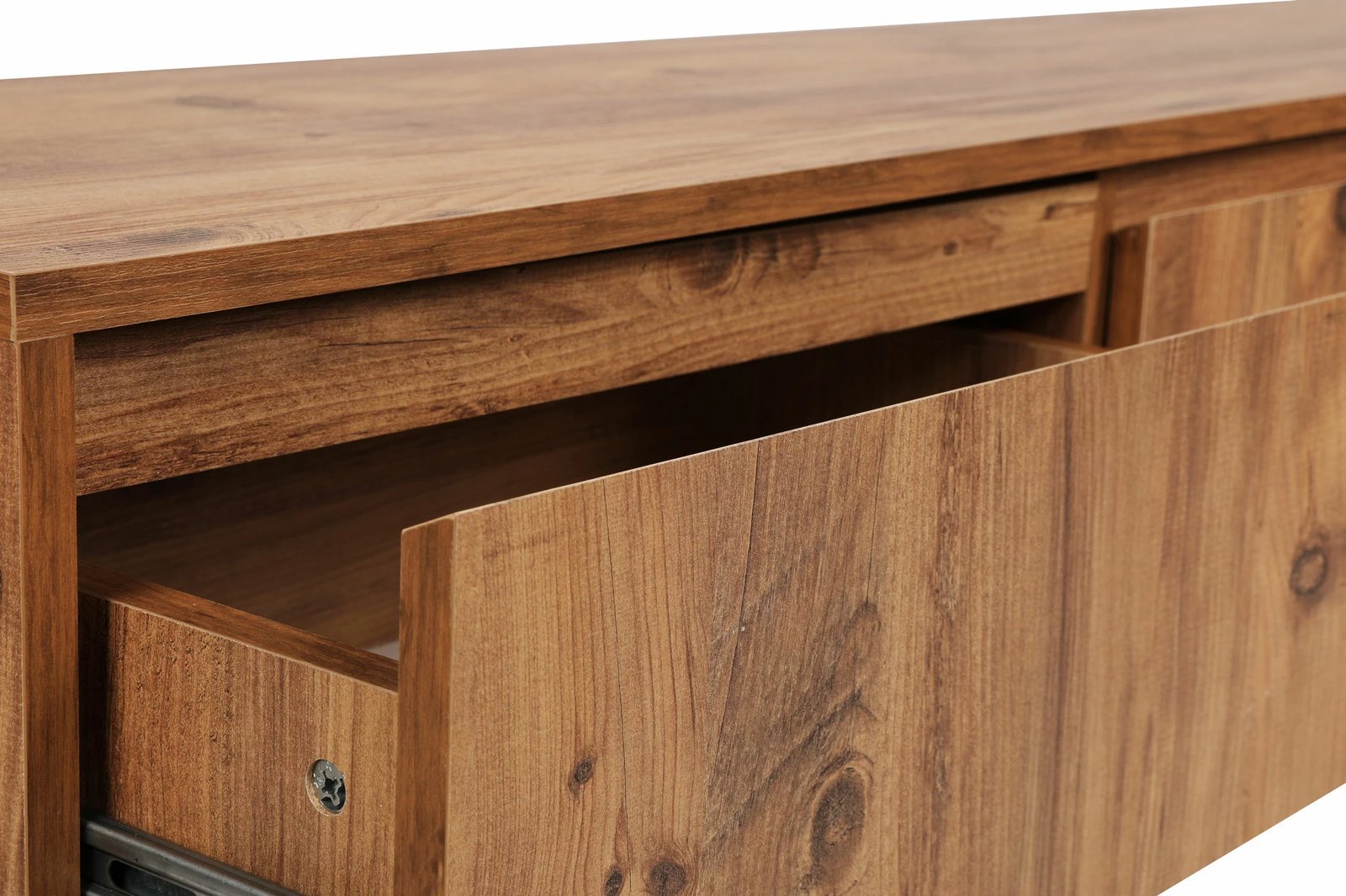 Komodë TV Skye Decor, Lupin 140, ngjyrë arre, e zezë