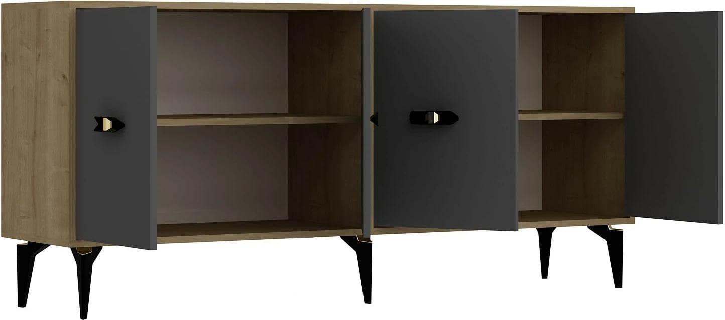 Konsol Skye Decor, lisi Sapphire, antracit