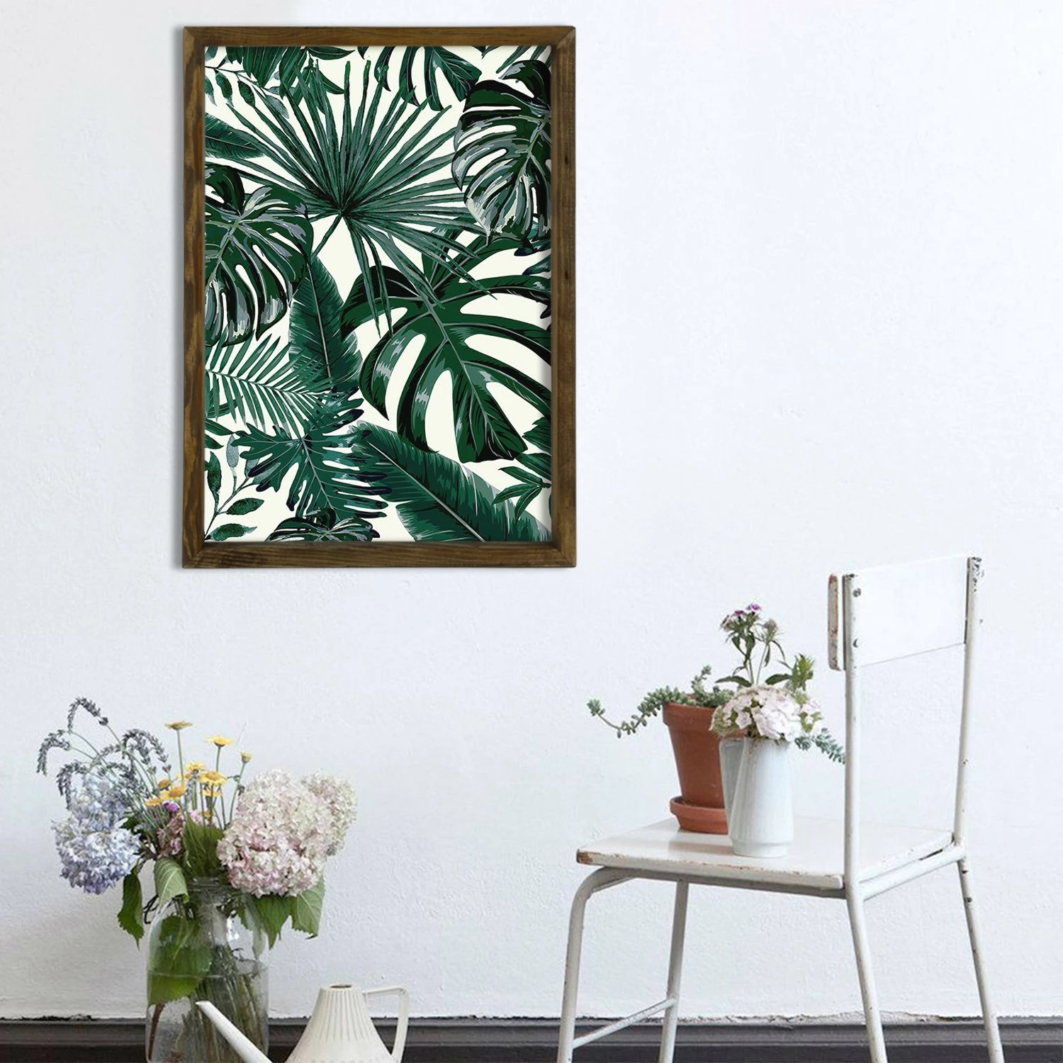 Pikturë dekorative me kornizë, MDF, shumëngjyrëshe, OZM748