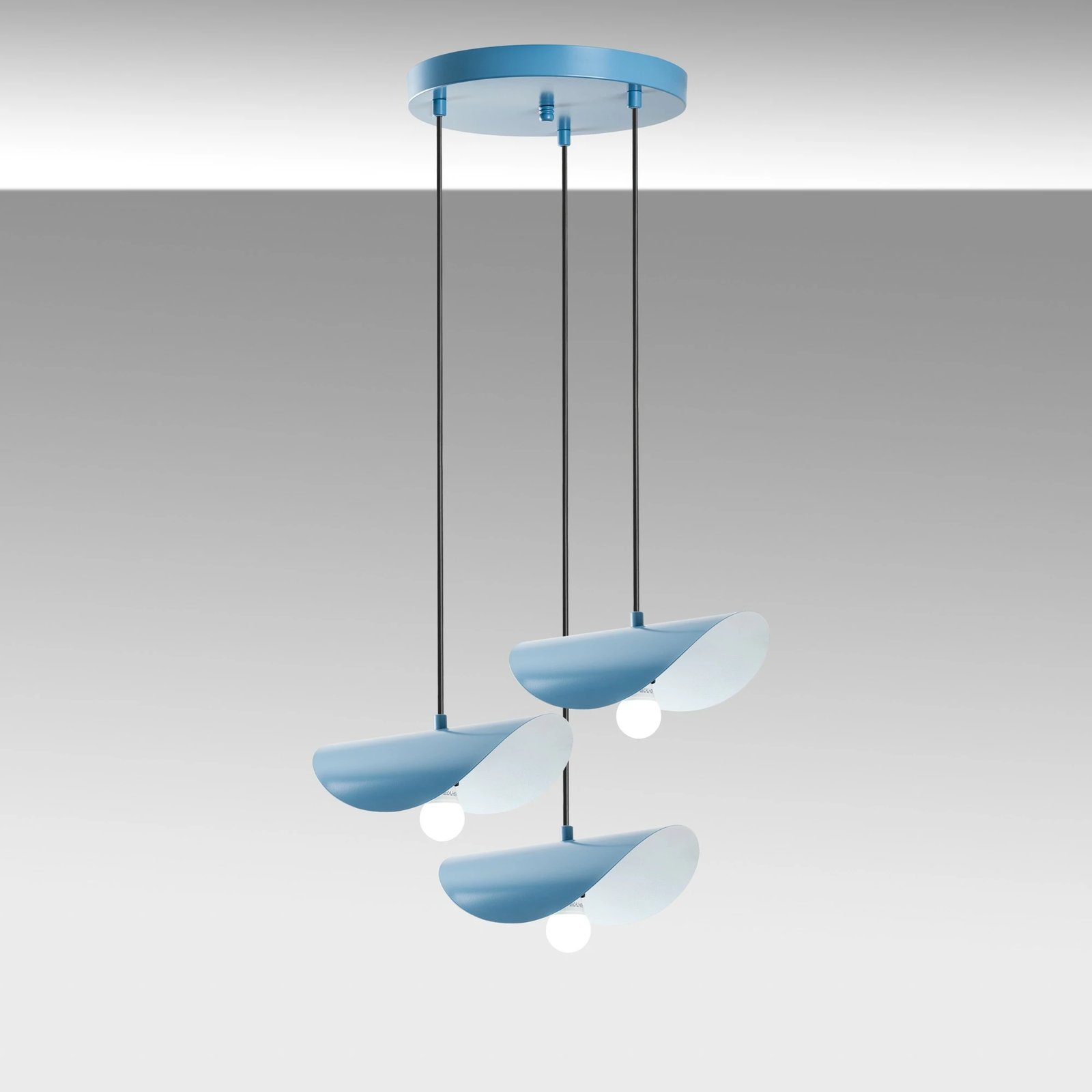 Llambë tavani Opviq, Eger - Mr - 964, ngjyrë kaltër e çelët