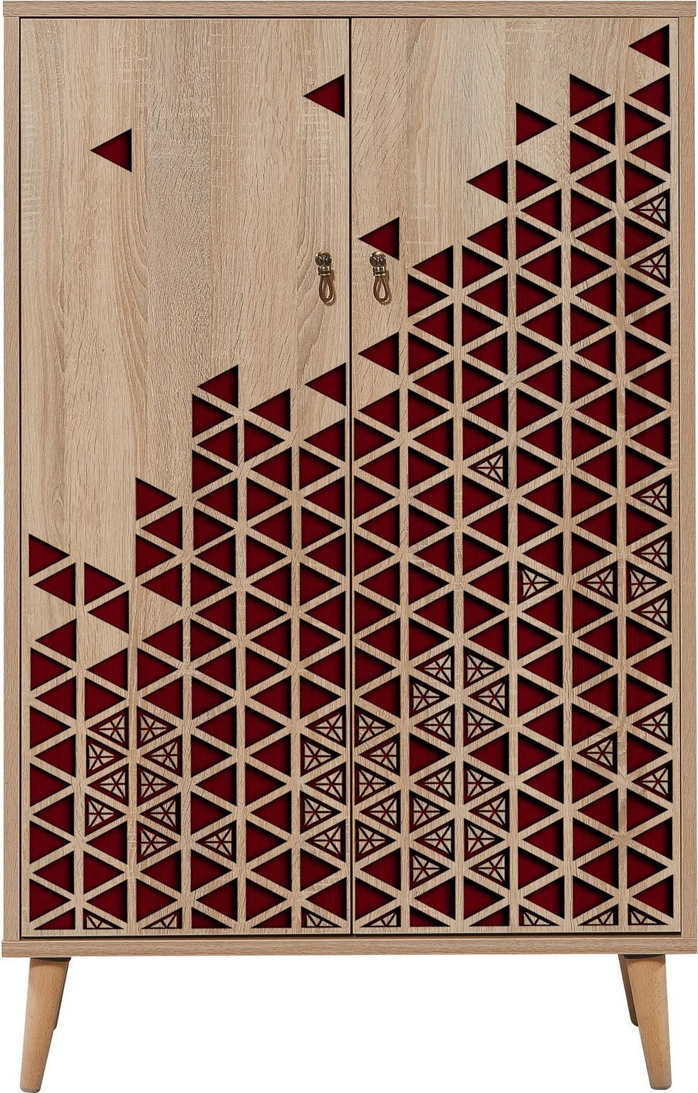 Dollap multifunksional Hanah Home, Multibox - 122, ngjyrë lisi Sonoma