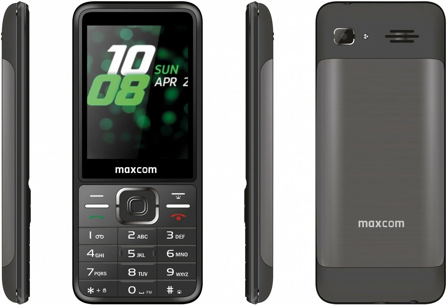 Celular Maxcom MM244L Classic, 2.8", 2 MP, Dual SIM, i zi