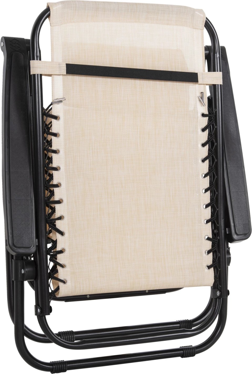 Karrige relaksuese shoqëruese FH5095.12, tekstilene bezhë-metal i zi, 67x145x110H cm., set prej 2 copash