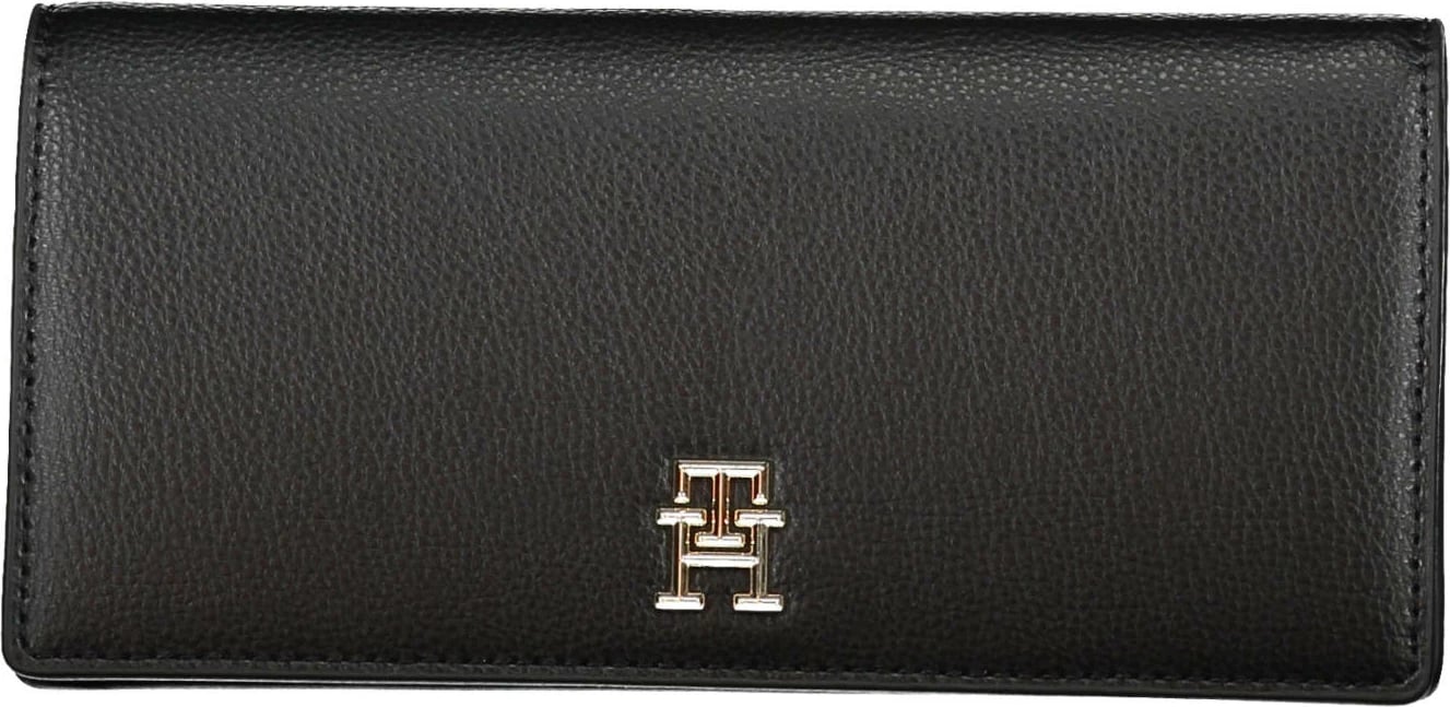 Portofol për femra Tommy Hilfiger, i zi