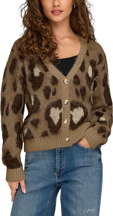 Xhemper femra Only, leopard, kafe
