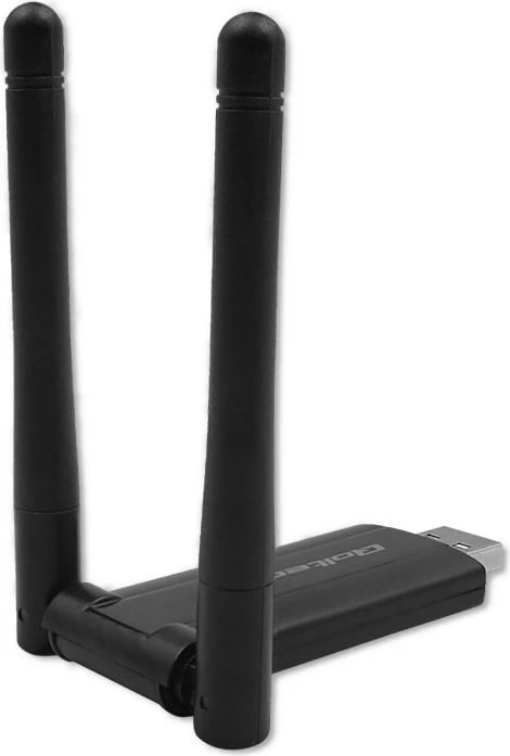 Adapter Wi-Fi USB Qoltec 56987, Dual Band, 1200Mbps, 2 antena, USB 3.0, i zi