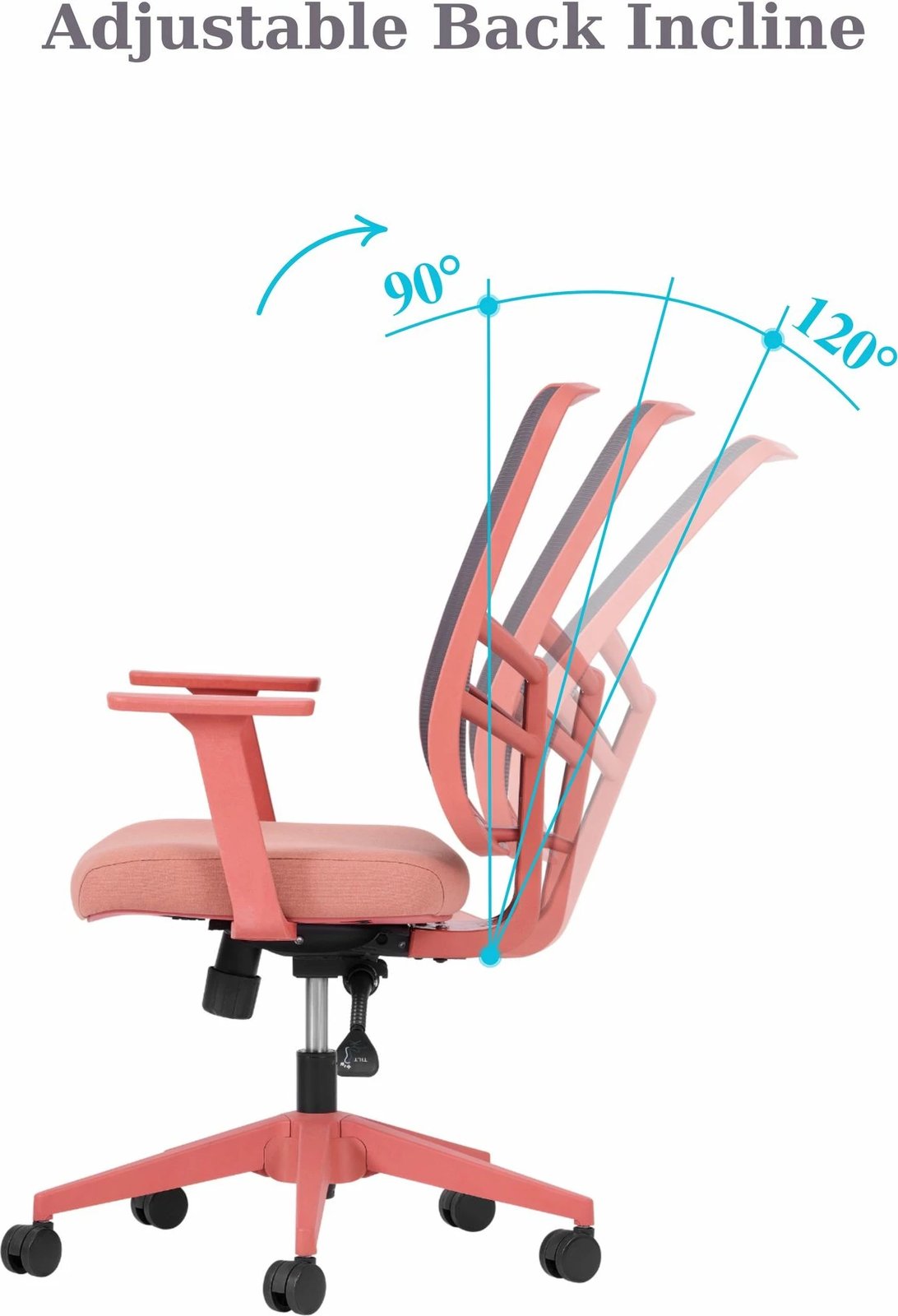 Karrige zyre Skye Decor Leto 108, ngjyrë salmon