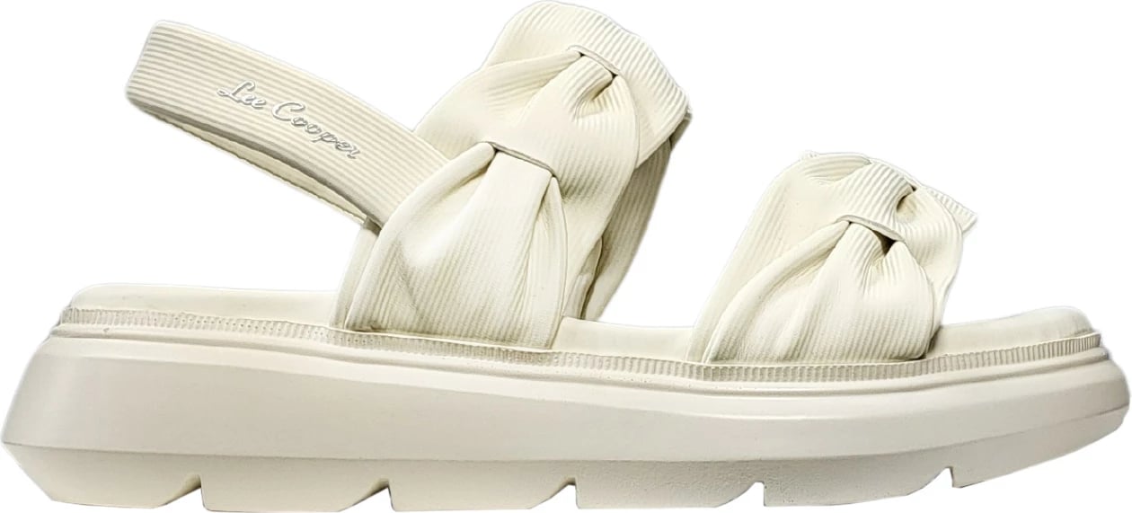 Sandale për femra Lee Cooper, krem