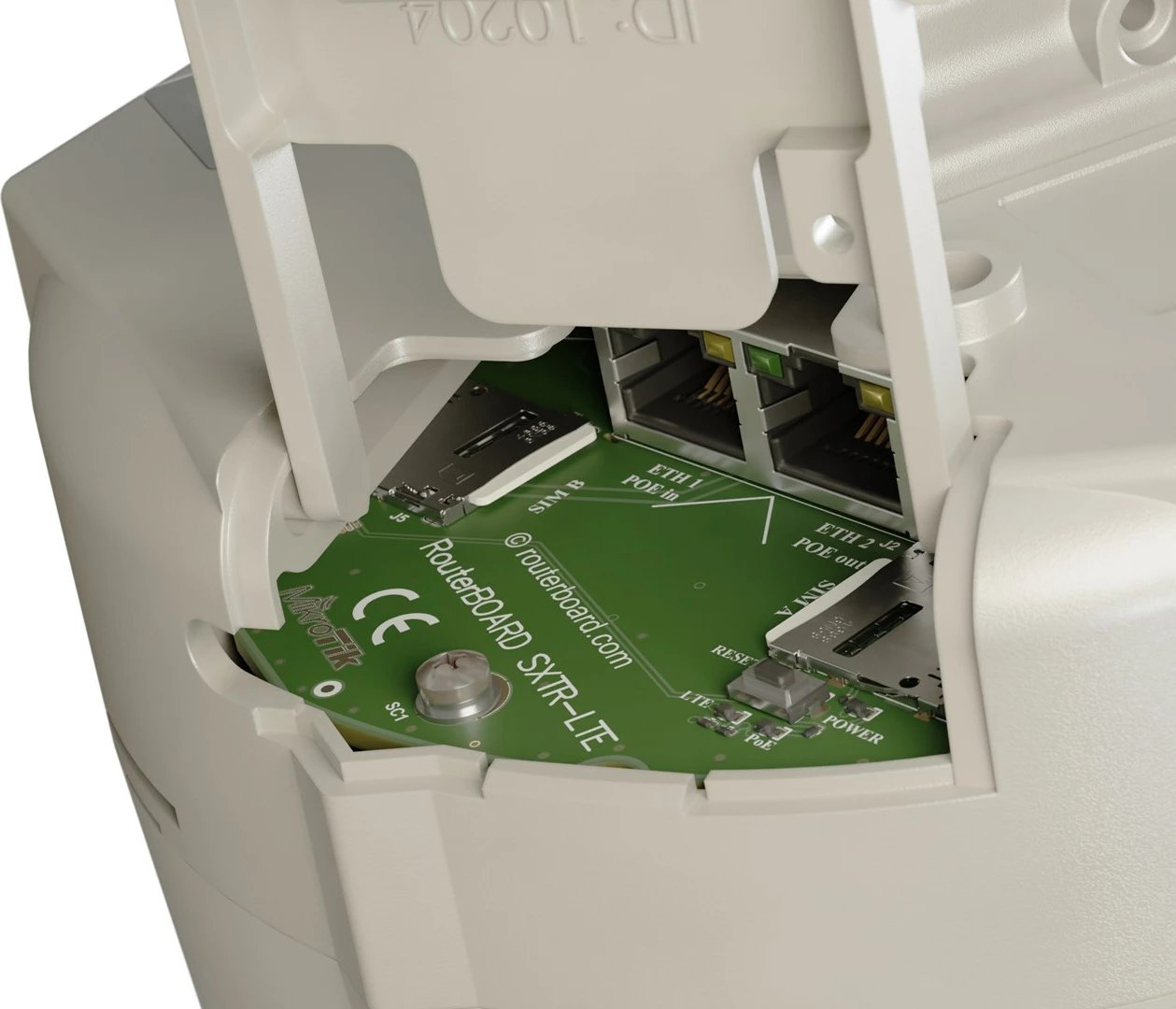 Modem/ruter celular MikroTik SXT LTE6, Bardhë