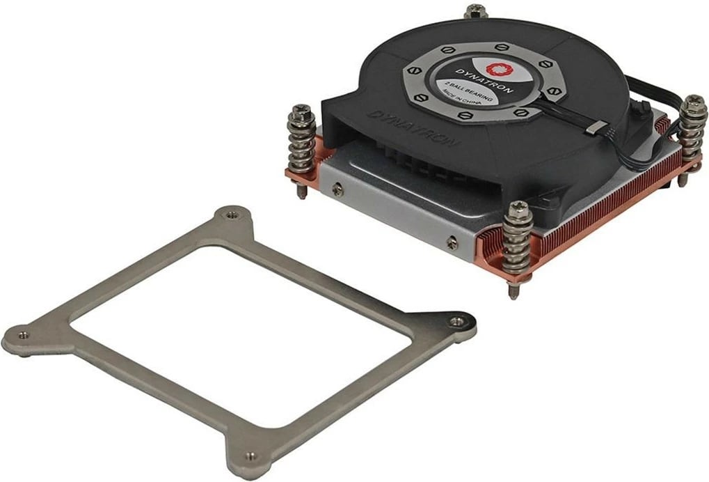 Ftohës procesori Inter-Tech Q-3, 8 cm, PWM, LGA 1700, zi/argjend