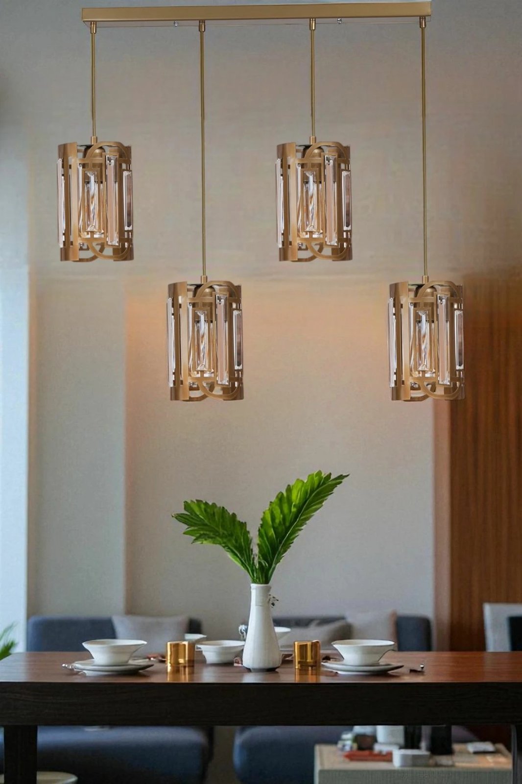 Llambadar Opviq, ngjyrë ari, 9045-6