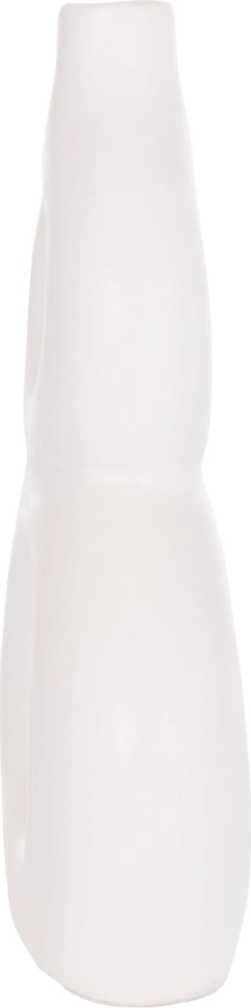 Vazo dekorative tavoline FIORIN, terrakotë e bardhë, FH4666.02S, 21x7.5x31cm