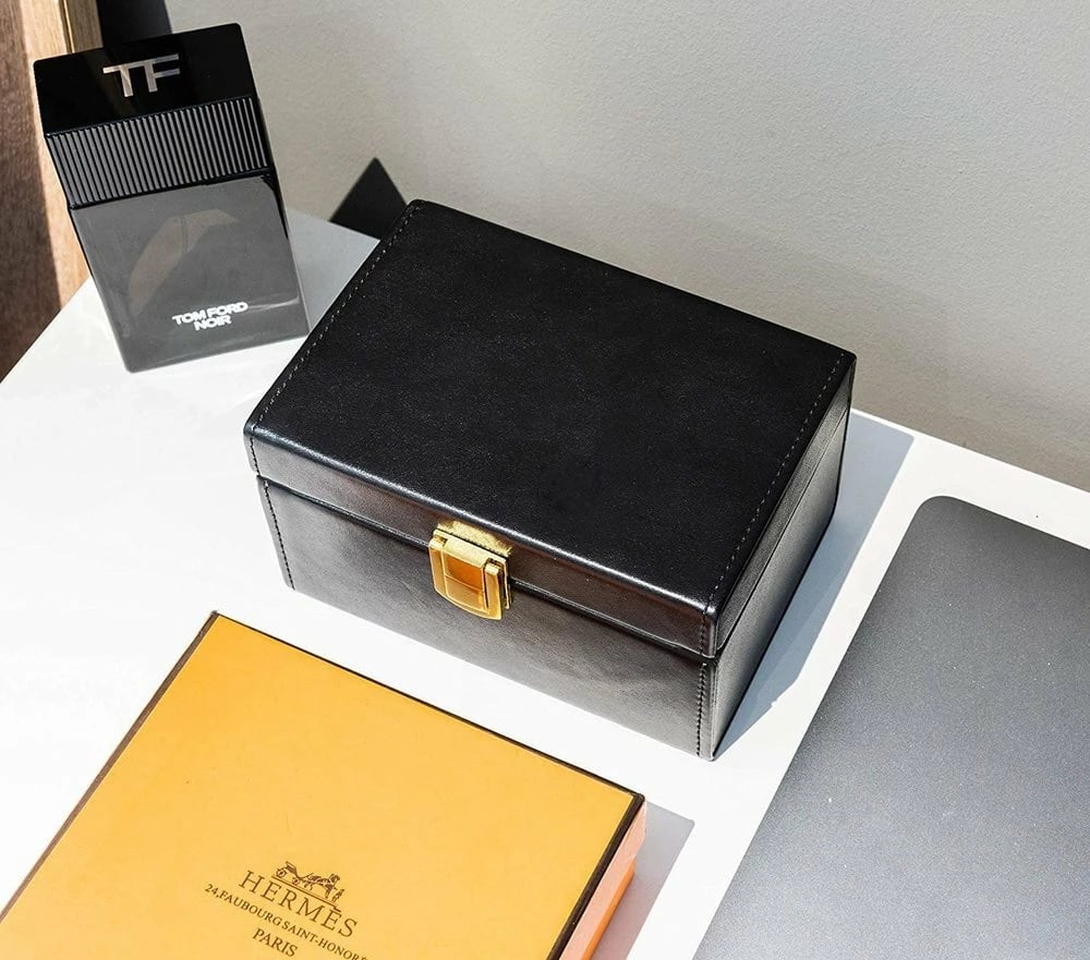 Kuti Faraday Hurtel për bllokim sinjali, për çelësa makine dhe celular, e zezë