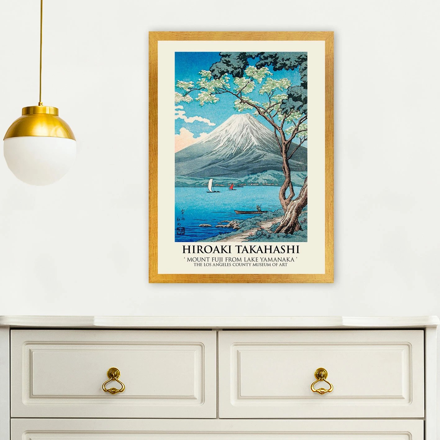 Pikturë dekorative me kornizë Wallity, AC7436502338342-5575