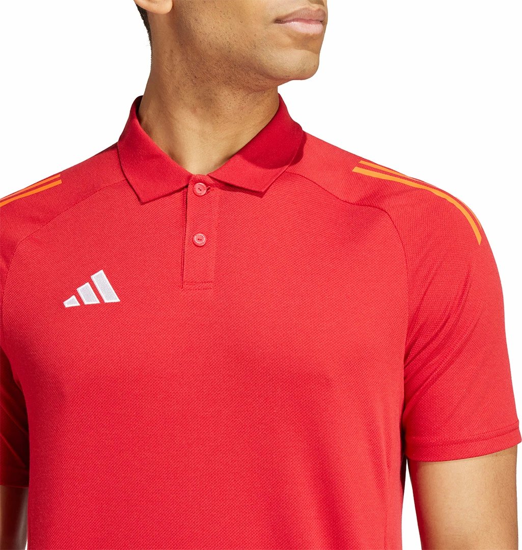 Maicë polo për meshkuj adidas, e kuqe