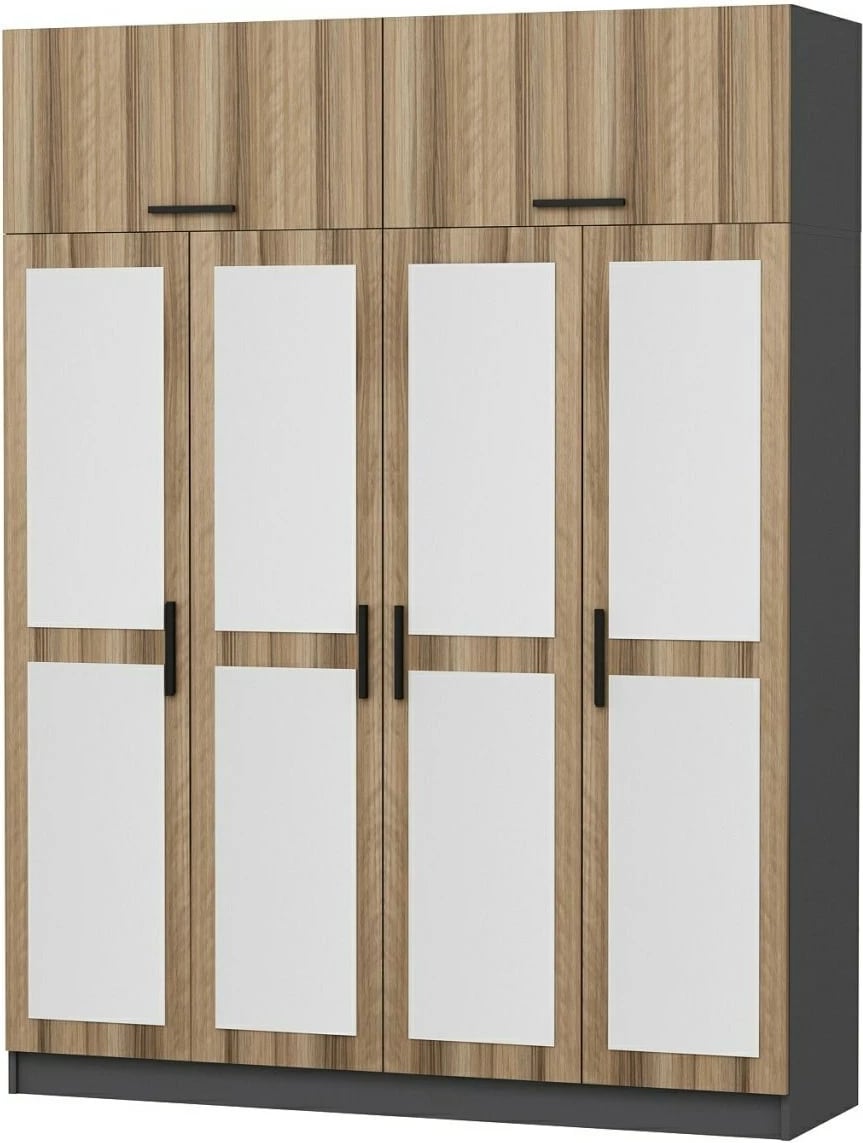 Dollap rrobash Skye Decor, ngjyrë dore, 5211