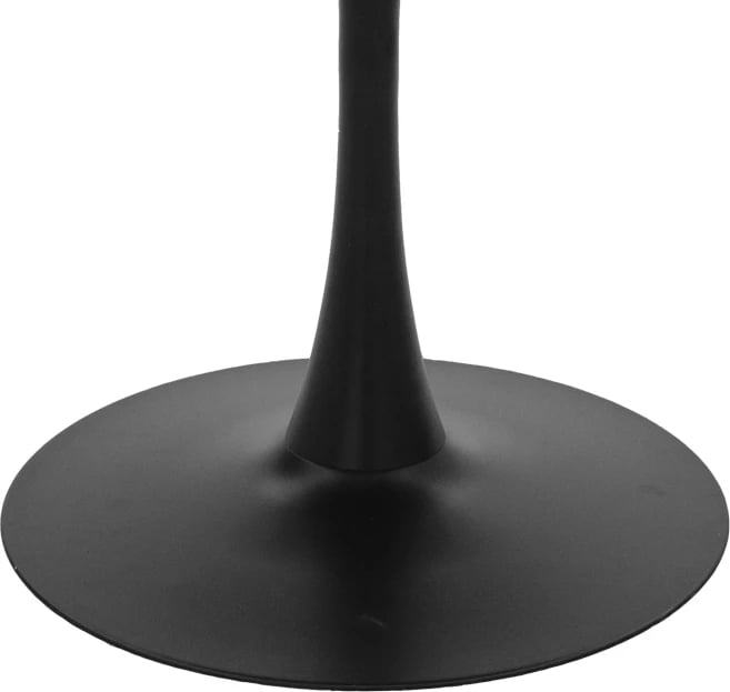 Set tavoline me karrige, ngjyrë mermeri e zezë,, D120x75cm