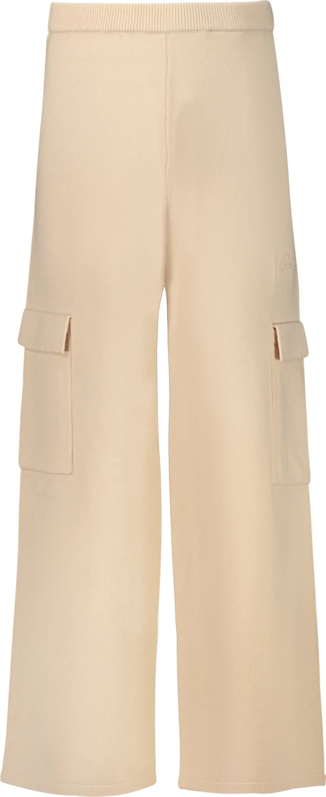 Pantallona për vajza GUESS JEANS, bezhë