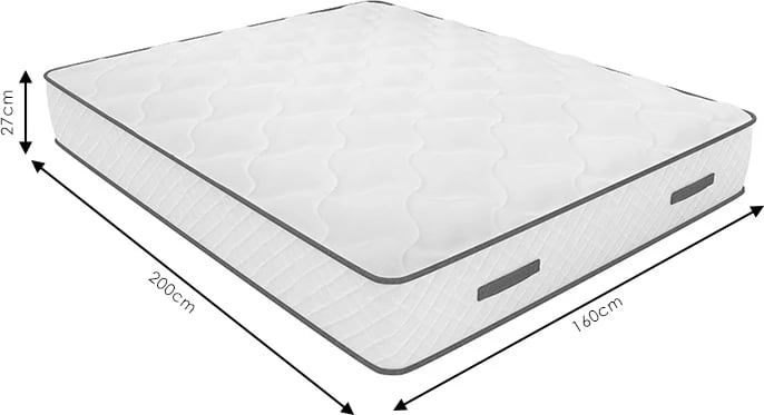 Dyshek relaksues Chic Strom dy anësor 27cm 160x200cm