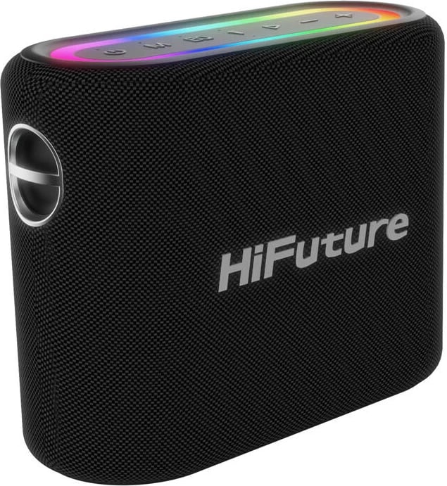 Altoparlant Bluetooth HiFuture Vocalist 200 me 2 mikrofonë wireless, i zi