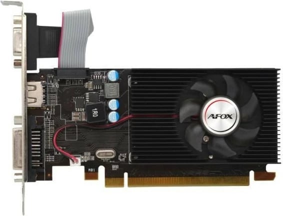 Kartelë grafike AFOX Radeon R5 230, 2GB DDR3, 64-bit, Low Profile, 1x DVI, 1x HDMI, 1x VGA, me ventilator