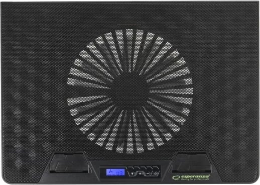Ftohës për laptop Esperanza, EGC101,800 RPM, 17", i zi
