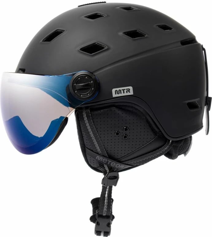 Helmetë ski Meteor, e zezë