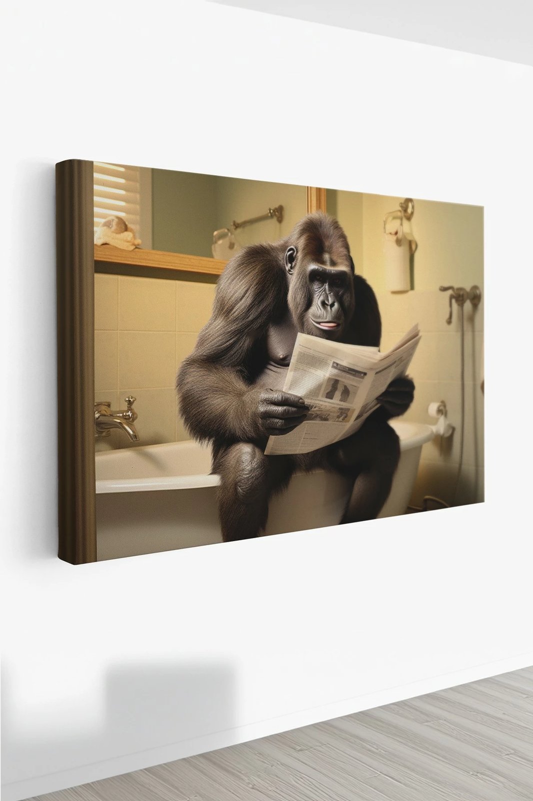 Pikturë dekorative në kanavacë, shumëngjyrëshe, Wallity Ersyaıhyvn54, 40x60cm