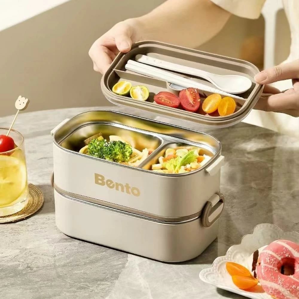 Set  kuti për ushqim NEXT, inox, 2550ml, 3 copë