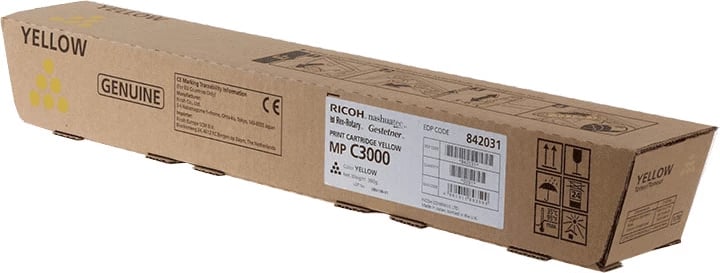 Toner, Ricoh, MP C3000 / 842031, rendiment 15000 faqe, standard, verdhë
