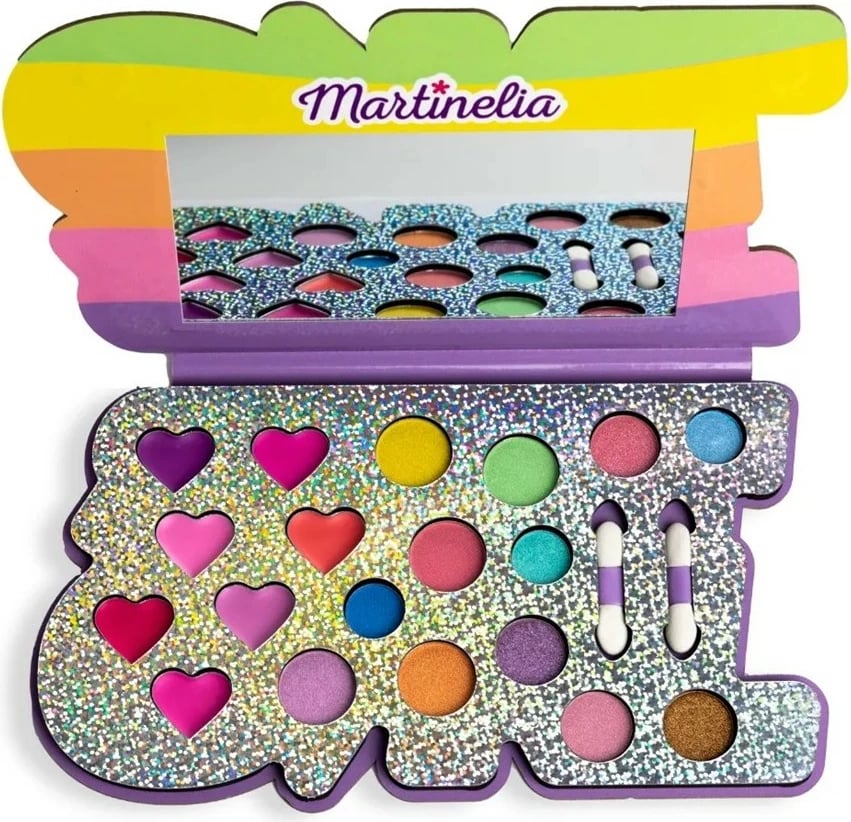 Paletë grimi për fëmijë Martinelia Super Girl për vajza, 21 copë