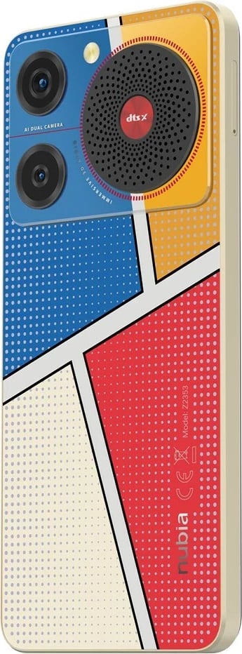 Celular Nubia Z2353, 6.6", Android 13, 4 GB RAM, 128 GB, Multicolour