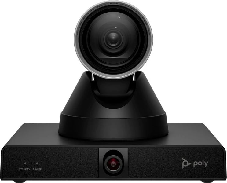 Kamerë konferencash POLY Studio E60, 4K Ultra HD, 12x zoom optik, mikrofon i integruar, e zezë