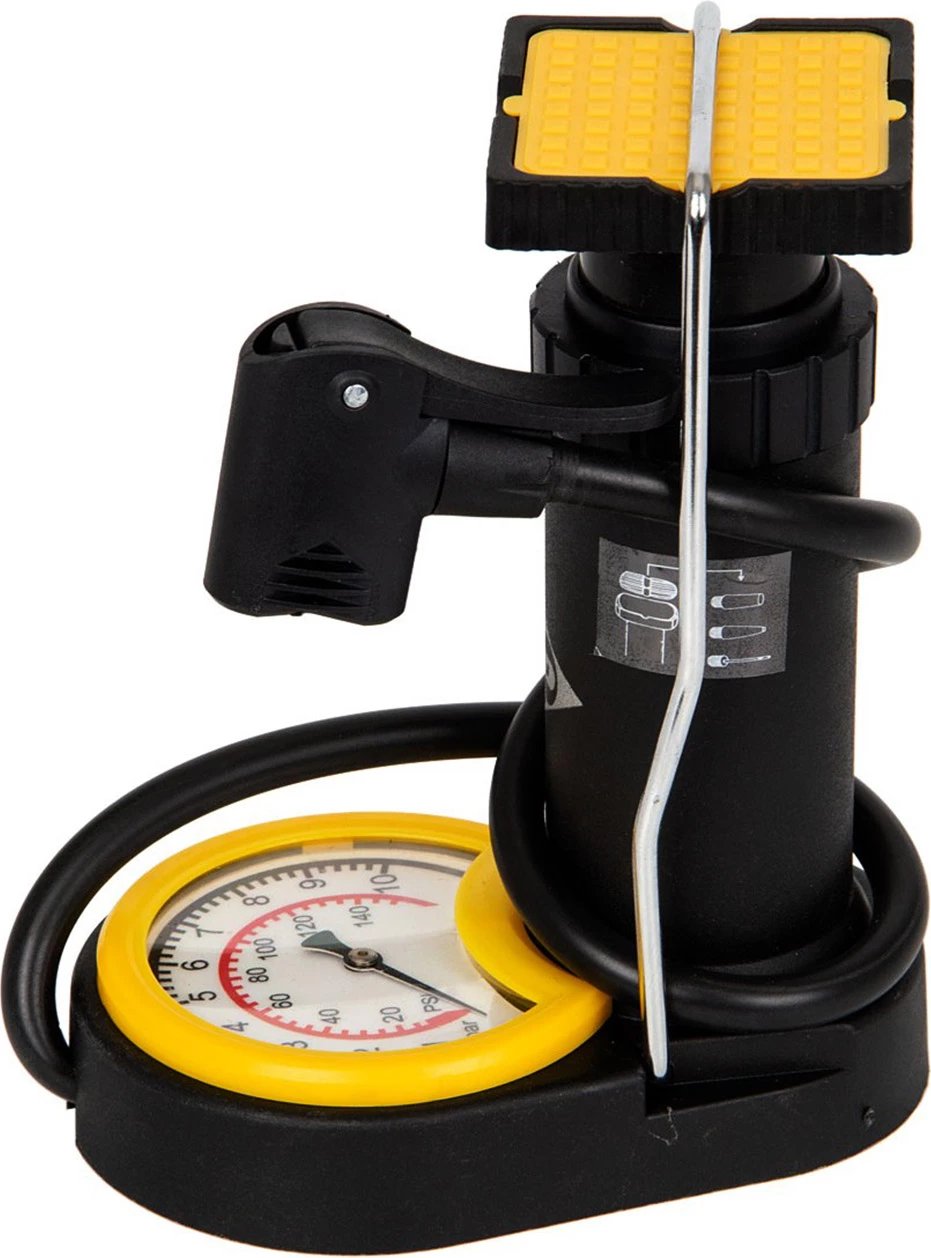 Pompë për bicikletë Dunlop me manometër